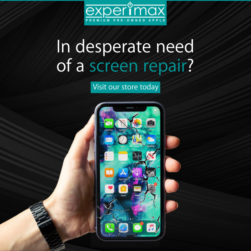 gomaxxsa's tweet photo. Need your iPhone screen repaired ASAP?
Don't wait, bring it to your local Experimax today for a well-priced repair.
Find our repair pricing here: https://t.co/h0TDe337zT
•
•
•
#Experimax #repairs #iphonerepairs #screenrepairs #apple #applerepairs https://t.co/UXL2U7toMf