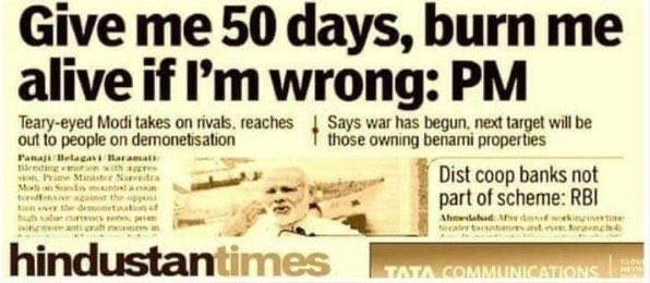 ksperiyasamy's tweet photo. #5Yearsof_DemoDisaster #DemonetisationDisaster take the responsibility and resign from your post, Modi. https://t.co/YTUHc1ovD0