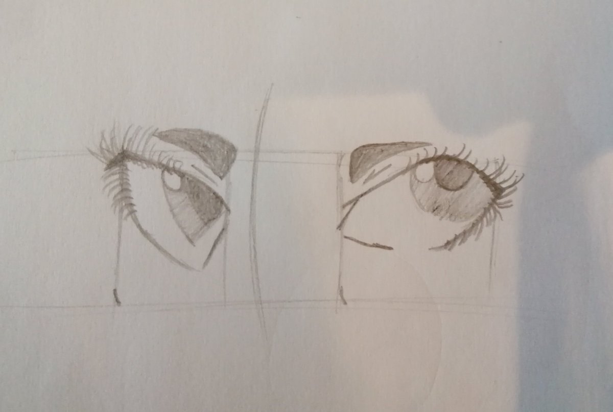 Marrylo74366397's tweet photo. - Eyes -
~
~
~
~ Today in art class we were drawing anime eyes. I didn't draw traditional for a long time so i didn't think i can make it and this is the first time i draw anime eyes. In the end i was shocked i actually made something. I think it's good for a first time. https://t.co/qa1kmKtjqu