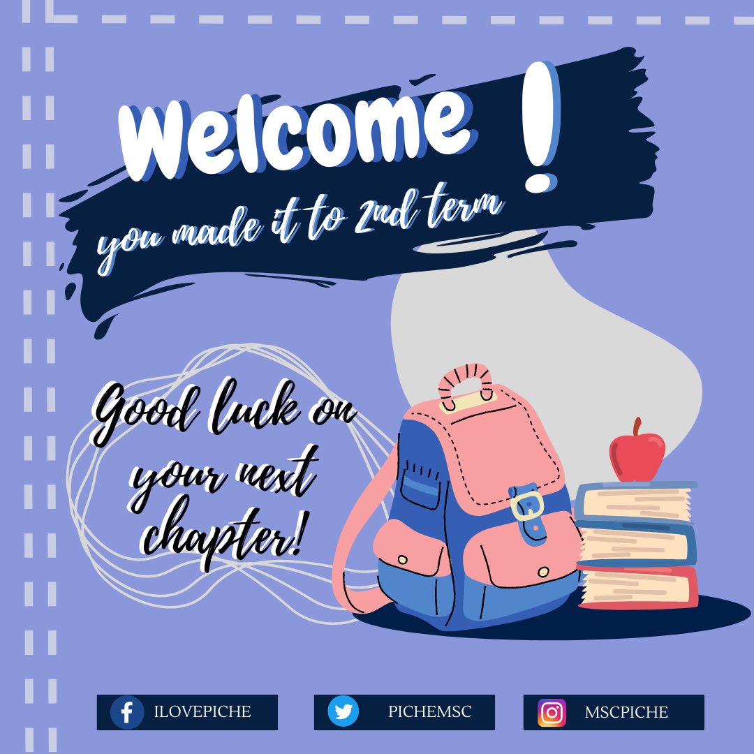 pichemsc's tweet photo. ๐๐๐ฅ๐๐จ๐ฆ๐ ๐ญ๐จ ๐ญ๐ก๐ ๐๐ง๐ ๐๐๐ซ๐ฆ!
As we welcome another chapter of our Mapรบan Journey, we take a step closer to our dreams and aspirations. The PICHE-MSC hopes you do well and ace this term!
Youโve got this, ChEmare and ChEmpare! ๐
#PIChEMSC
#VivaPIChE https://t.co/fJG0d8VC4a
