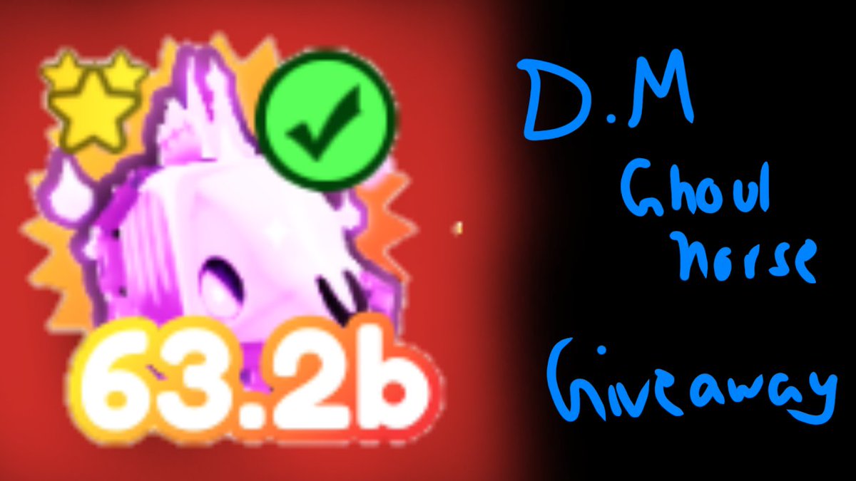 ImagesThatWierd's tweet photo. DARK MATTER GHOUL HORSE GIVEAWAY 

How to enter?
-Follow
-Like
-Retweet 

Ends in 4 days!!

#PetSimulatorX #free #Giveaways #roblox https://t.co/jimwEvaTwl