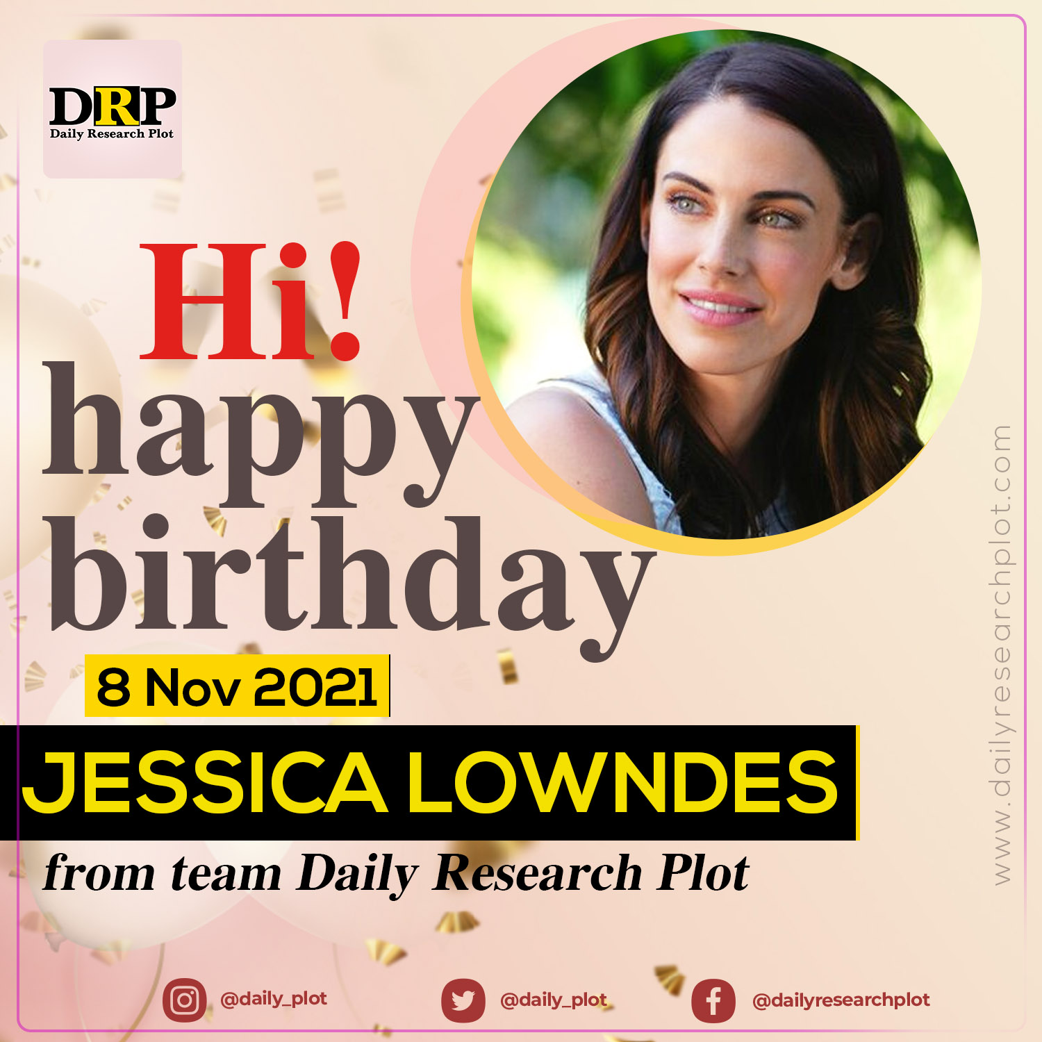 Happy Birthday!
Jessica Lowndes   