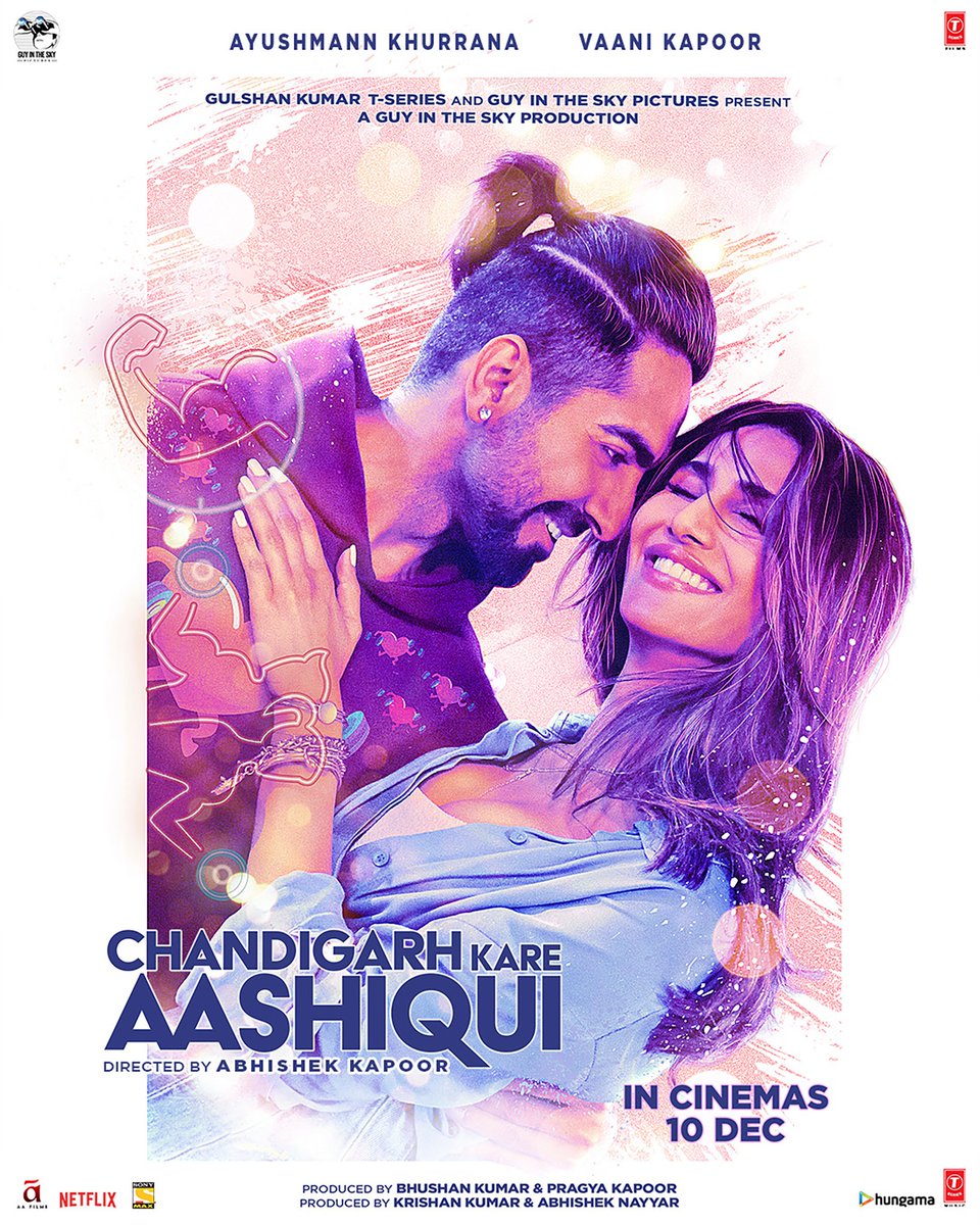 Vaaniofficial's tweet photo. Aashiqui for the brave heart 💪💃🤩❤️
#ChandigarhKareAashiqui, trailer out today!
See you in cinemas on 10th Dec.
@Abhishekapoor @ayushmannk #BhushanKumar @pragyakapoor_ #KrishanKumar @Abhishek7Nayyar @TSeries @gitspictures #Tseriesofficial https://t.co/XXiUemGktV