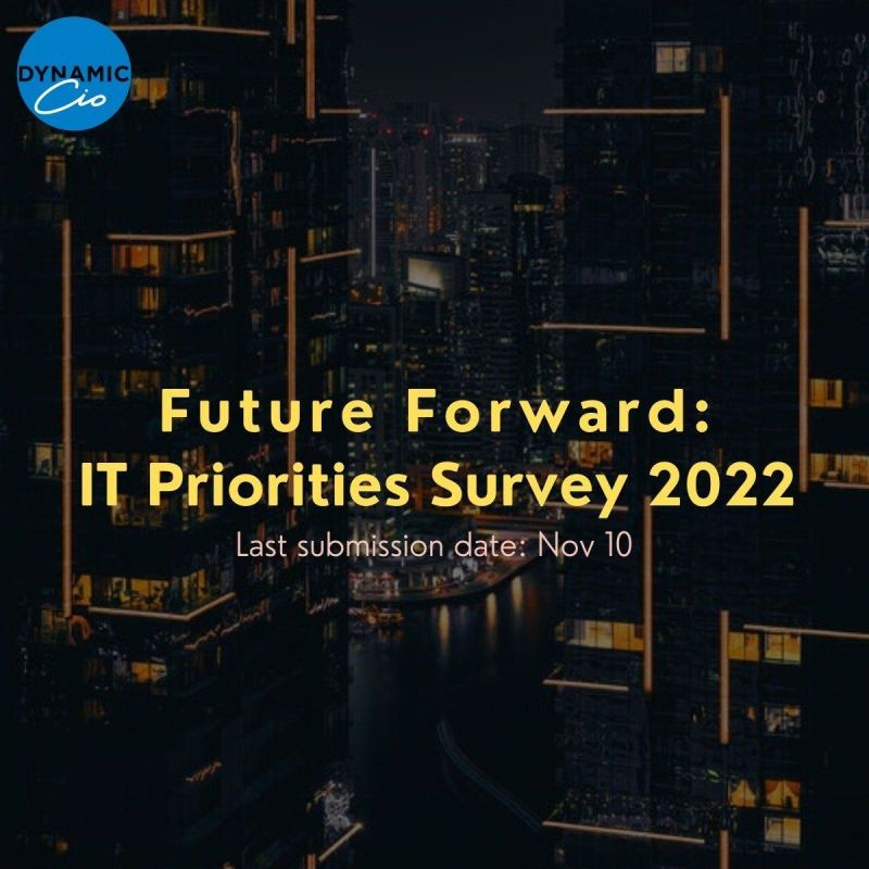 CIOinc_'s tweet photo. @DynamicCIO is conducting its annual study titled “Future Forward: IT Priorities Survey 2022,” to find out the #digital #technology initiatives key focus area for your org over next 12 months.
Do participate: https://t.co/vKTO07CxwV
@rneelmani #GirlsWhoCode #100DaysOfCode #CIO https://t.co/krsdGEIrHs