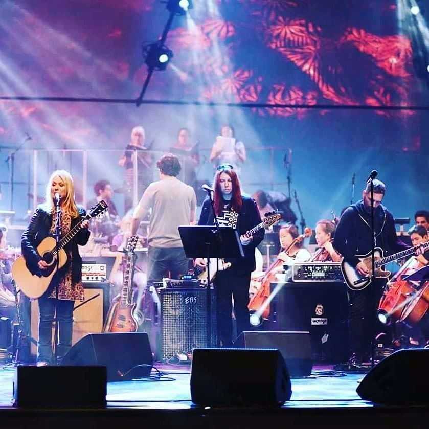 anderssonmarten's tweet photo. Rehearsal for #fromclassicaltorock 2018  L-R: #NancyWilson, conductor #RogerKalia #FC2R co-founder/producer #MartenAndersson, #EmmaLee #MontePittman. #ocmusicdance #giveback #nonprofit #benefit
#IrvineBarclayTheater benefiting the nonprofit school OC Music and Dance school. https://t.co/Xp3kiZPSGt