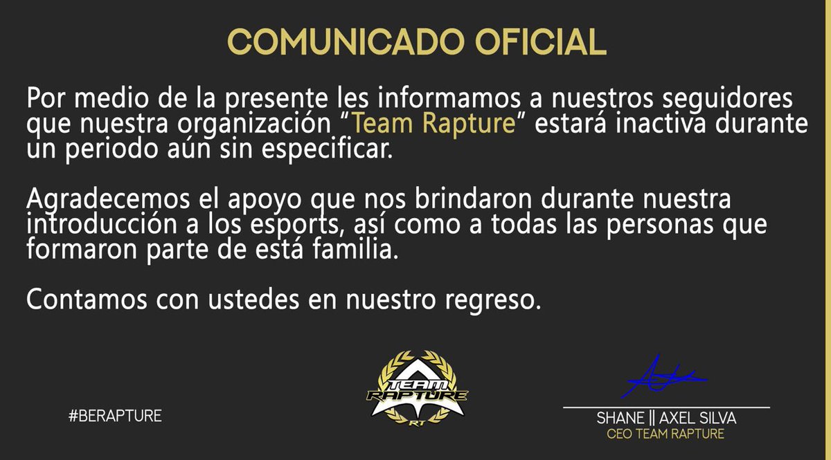 Gracias por acompañarnos durante este tiempo, los veremos pronto. ♥️
