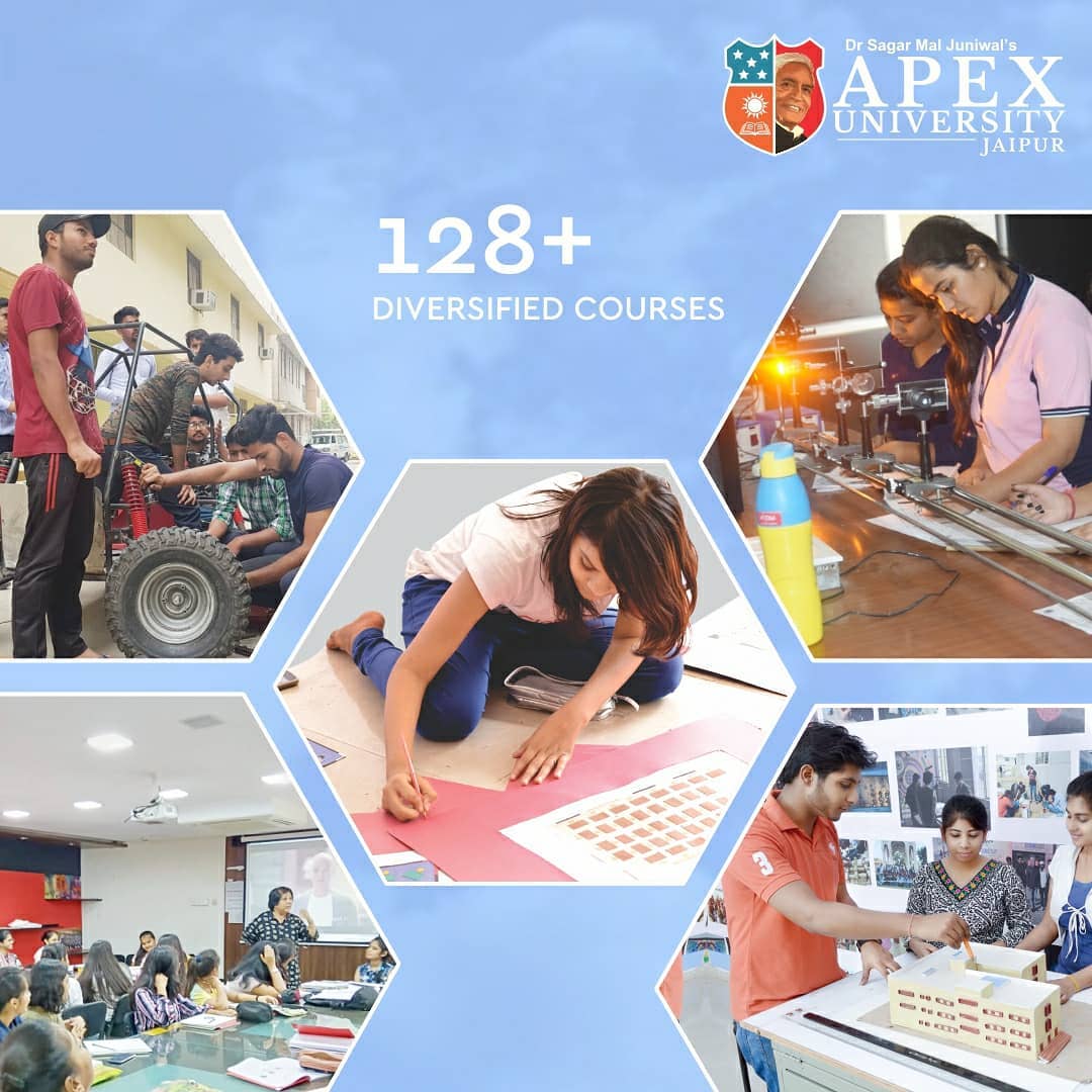 APEX_COLLEGES's tweet photo. Why Apex University is Considered to be one of the best Universities in Rajasthan?
It is because of the quality and value-based education Apex is committed to providing to the aspiring youths in accomplishing their cherished dream.
#WhyApex #AdmissionsOpen2021 #Dream #Career https://t.co/5lzFFaAvN5