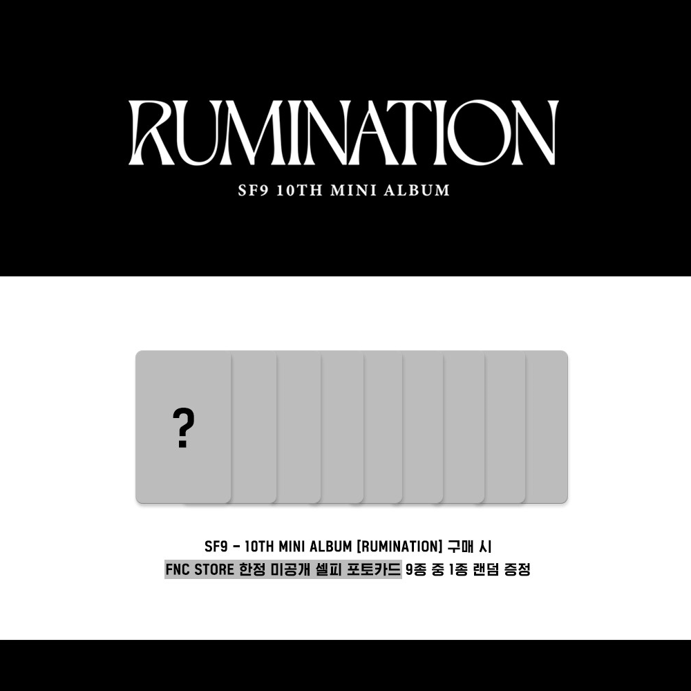 FNC_STORE's tweet photo. [예약 판매 안내] 
SF9 10TH MINI ALBUM ‘RUMINATION’의 예약 판매가 오픈되었습니다.
지금 바로 확인해 보세요! :D

▶ PRE-ORDER | 11.08 ~ 11.22 
▶ 공지 URL – https://t.co/G0tRszR8d3

#SF9 #에스에프나인 #10TH_MINI_ALBUM #RUMINATION #Trauma #트라우마 https://t.co/3YhnC8JJ7k
