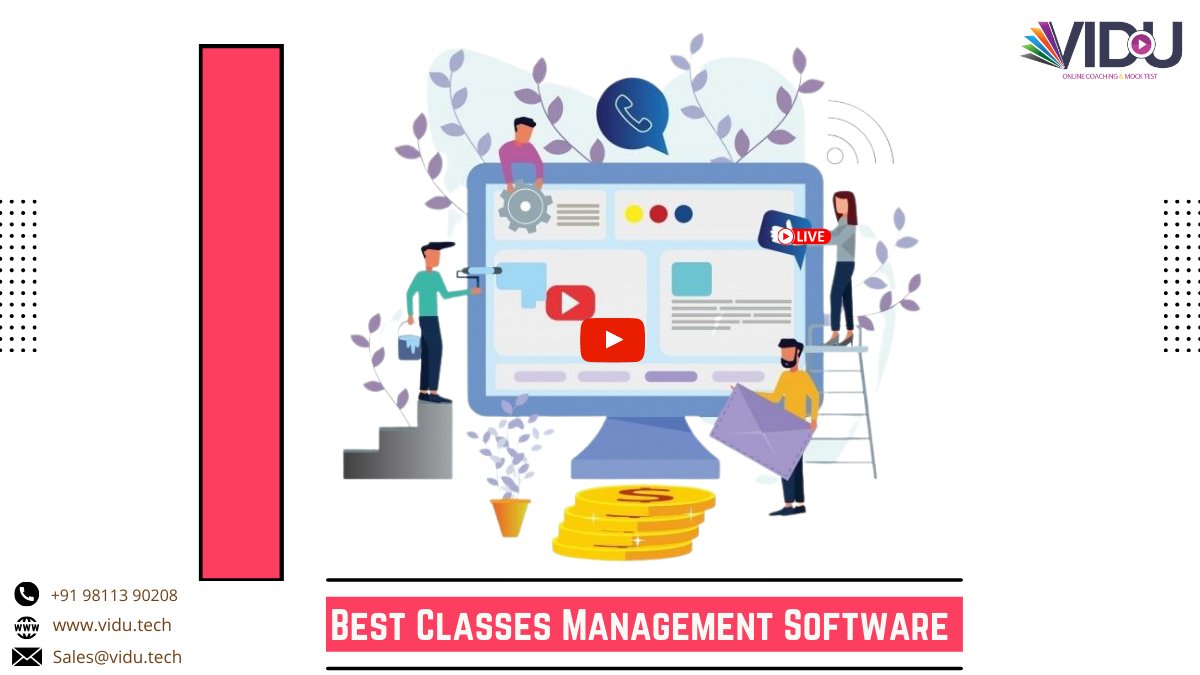 Vidudottech's tweet image. With the best #classmanagementsoftware,👩‍💻 you can make your #onlineclasses 👩‍🏫 more  interactive. #ViDU is the greatest #CMS available. To #learn more about the #software,  💻🌐👉 buff.ly/2YxMoEm

#onlineclasses #onlineteaching #virtualclasses #classes #MondayMotivation