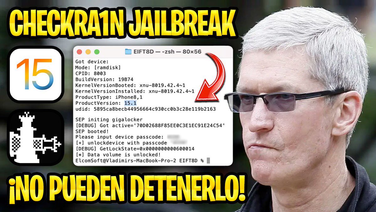 ProfeJuAntonio's tweet photo. 🔥 CONFIRMACIÓN IMPORTANTE PARA EL #JAILBREAK EN #iOS15 ☠️

🎥 https://t.co/UKZPC0iDb5

♟ No está muerto #Checkra1n, el imparcheable y de por vida 💣

💡 También será beneficiado #unc0ver en los 📱 A12, A13, A14 y A15 ✨

🚀 ¿Ahora sí actualizamos confiadamente hasta #iOS 15.1⁉️ https://t.co/hMwjBNw9TH