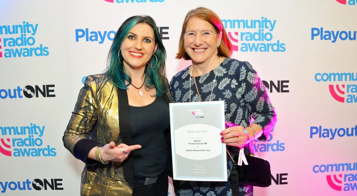 Swanage_News's tweet photo. Swanage-based radio station scoops silver at national awards - Community radio station, Purbeck Coast 101.2 FM located on Swanage Pier, has achieved recognition in the prestigious 2021 Community Radio Awards, less than three years since its launch. https://t.co/ClqLHMRazr... https://t.co/r14ERSVa8d