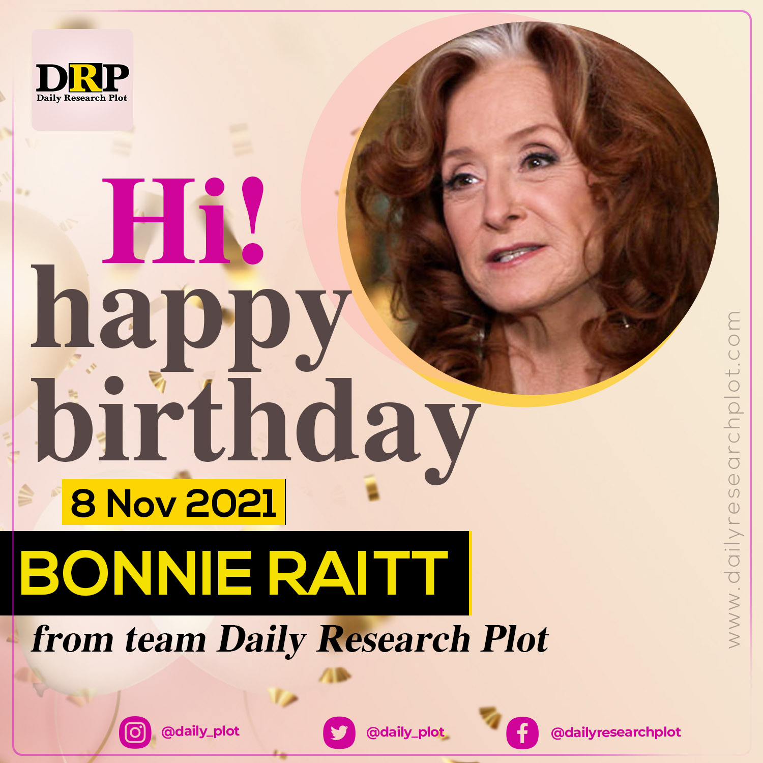 Happy Birthday!
Bonnie Raitt   