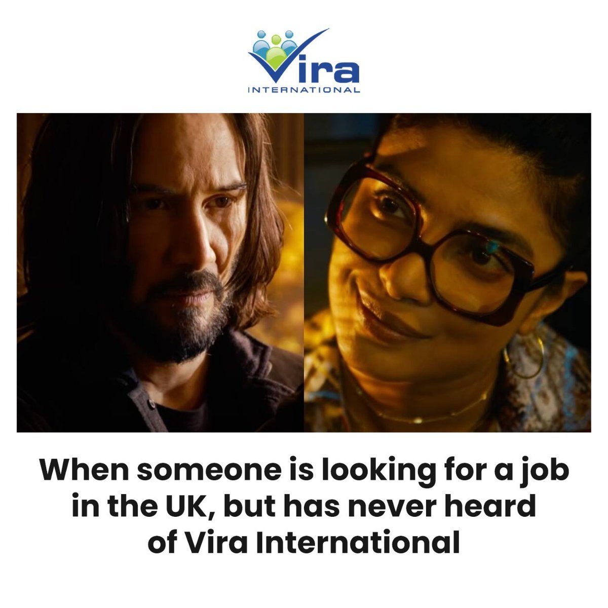 ViraUK's tweet photo. In this #Matrix, are you from the hospitality background and have you always wanted to work in the United Kingdom? If the answer is yes, then you know who to contact! 

Apply on our website: https://t.co/sh0ZGUkQP6
#thematrix #trending #priyankachopra #keanureeves #future #wememe https://t.co/gTorCnRsai