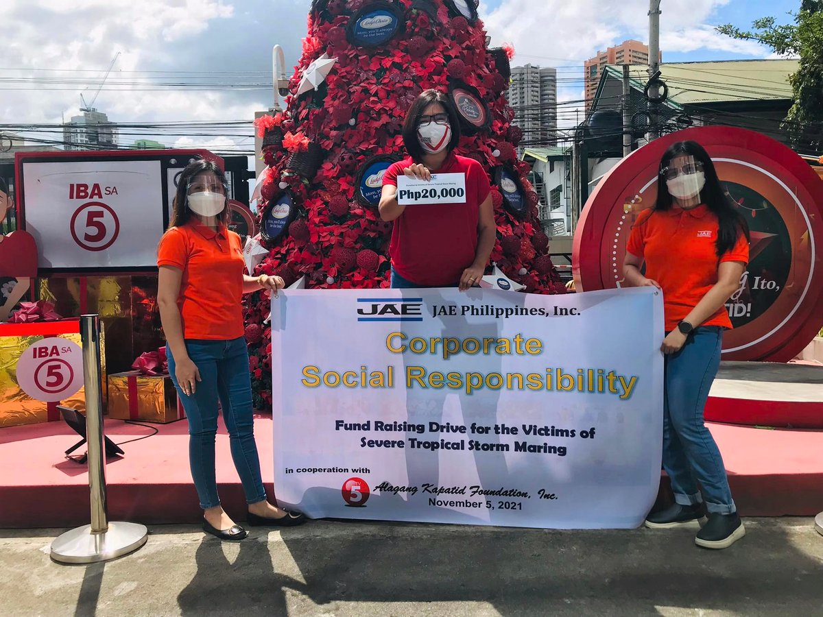 alagangkapatid's tweet photo. Mga Kapatid!

Alagang Kapatid Foundation, Inc. is proud to have generous friends that share the same passion for humanitarian causes.

With their help, victims of STS #MaringPH will be served and given a renewed sense of hope.

#SalamatKapatid, JAE Philippines, Inc. (Official)! https://t.co/FUzORlCzVB