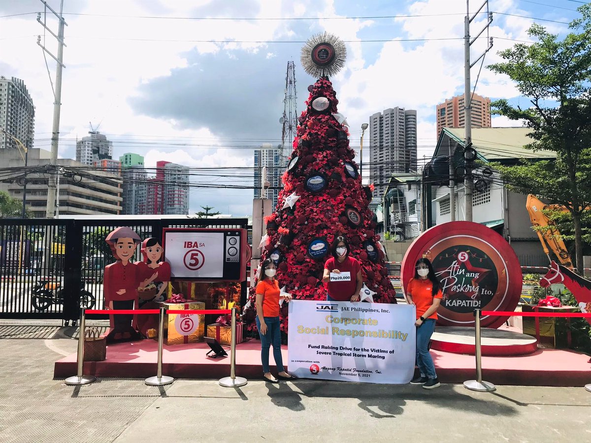alagangkapatid's tweet photo. Mga Kapatid!

Alagang Kapatid Foundation, Inc. is proud to have generous friends that share the same passion for humanitarian causes.

With their help, victims of STS #MaringPH will be served and given a renewed sense of hope.

#SalamatKapatid, JAE Philippines, Inc. (Official)! https://t.co/FUzORlCzVB