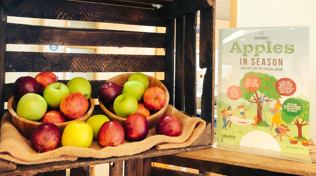 Celebrating apples this month <a href="/caterlink_ltd/">Caterlink Ltd</a> #Apples #inseason #Foodie