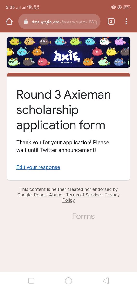 paydang123's tweet photo. @Axiekiwi Hoping to be selected I filled up the form on the day it was released, So I hope I'll be one of your lucky scholars.♥️ https://t.co/08nmuSrdmq