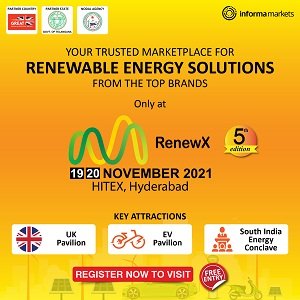 EQMagPro's tweet photo. Explore wide range of latest Renewable Energy technologies and solutions at RenewX, 19-20 Nov, HITEX, Hyderabad.

Register Now to visit at https://t.co/vUyGa8hwTW...

@renewxindia

#EQ #RenewX #renewableenergy #Hyderabad https://t.co/x8O5elH2uL
