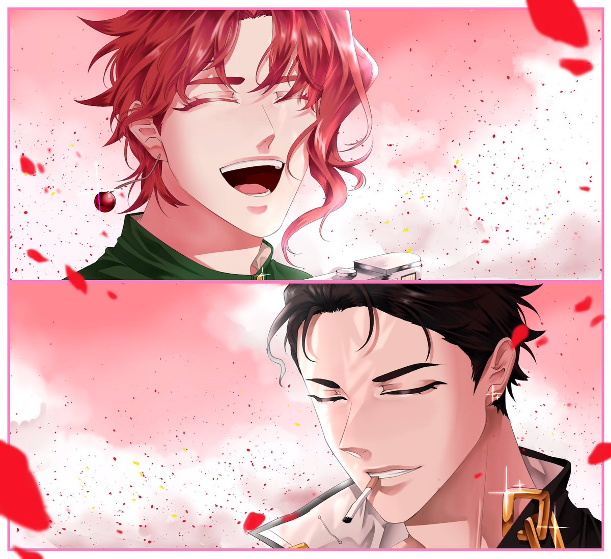 GU___japan's tweet photo. #花承 #jjba https://t.co/emQqgiPESh