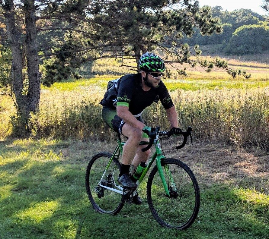 jimmerc's tweet photo. A tribute to two truly giving people in our MN Cycling Community. Andrew Barlage of Fulton Racing and Mike Delaney of Endurance Promotions. They give so much of themselves to provide us with exciting events each fall weekend. Thank you for being so hardworking and humble! https://t.co/c0IBHsuXGT