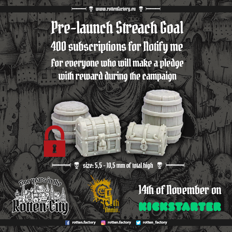 Rotten_Factory's tweet photo. Hello Rotten Friends!
I would like to ask you for help! The number of subscribers for the campaign is crazy, and I was wondering if we could go even crazier :D!
https://t.co/R1PH0VItl6

#rottenfactory #kickstarter #campaign #chaos #cthulhu #horror #wargames #tabletopgaming https://t.co/r4nrS9uTtO