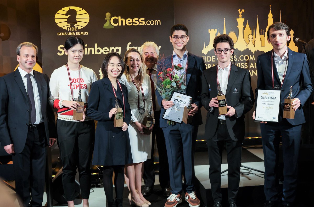Fiery Firouzja clinches FIDE chess.com Grand Swiss 2021, Qualifies to the Candidates with Caruana