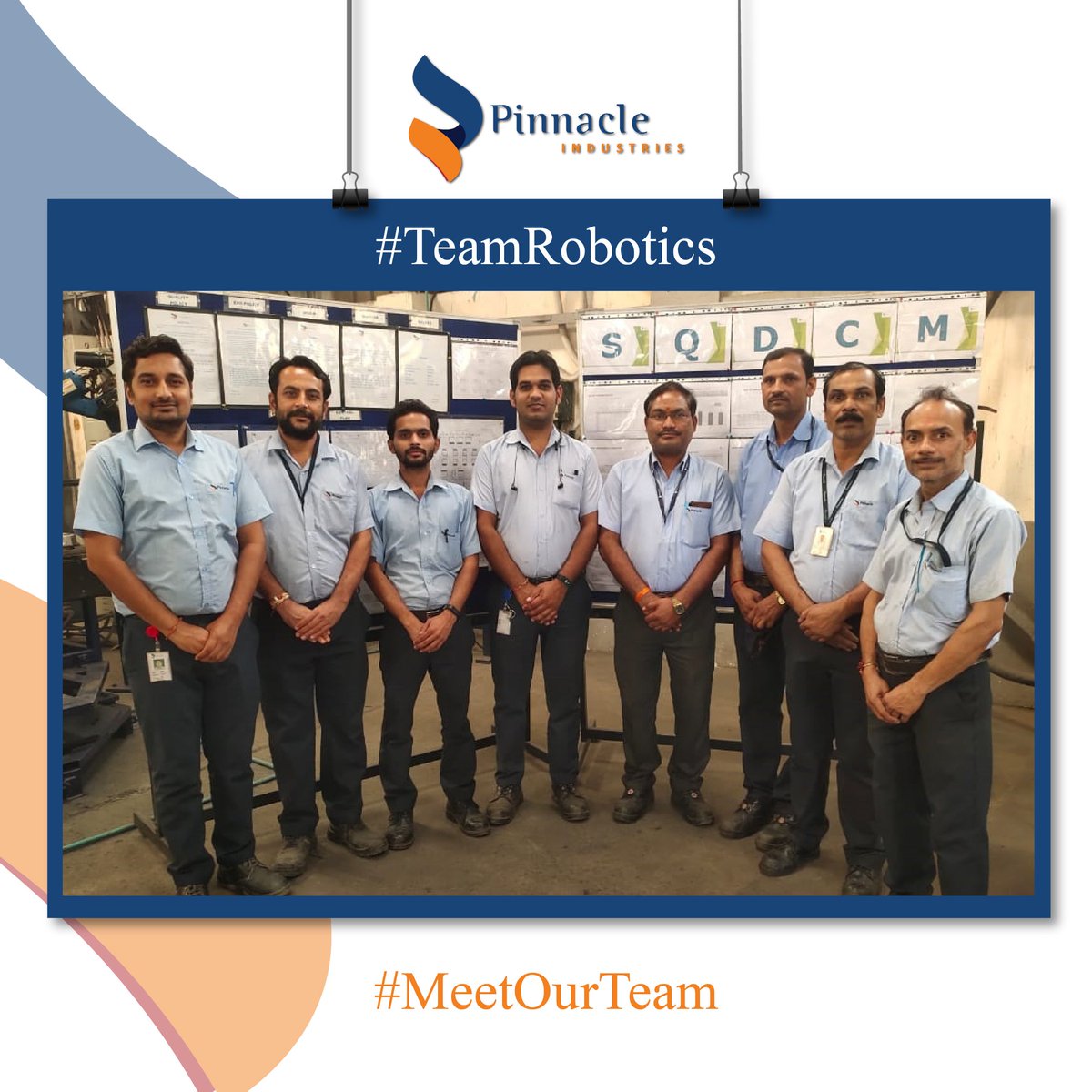 pinnacle_ind's tweet photo. #RoboticsTeam is responsible for adding #Precision to our products. Winners of ACMA Kaizen competition for improvement in productivity,this team is a front runner in innovation.Join us in acknowledging their hard-work and proficiency!
#TeamPinnacle #Passion #Process #Performance https://t.co/xEX1vBoTiv