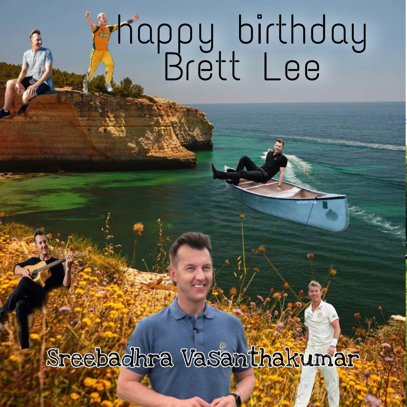 Happy birthday Brett Lee   