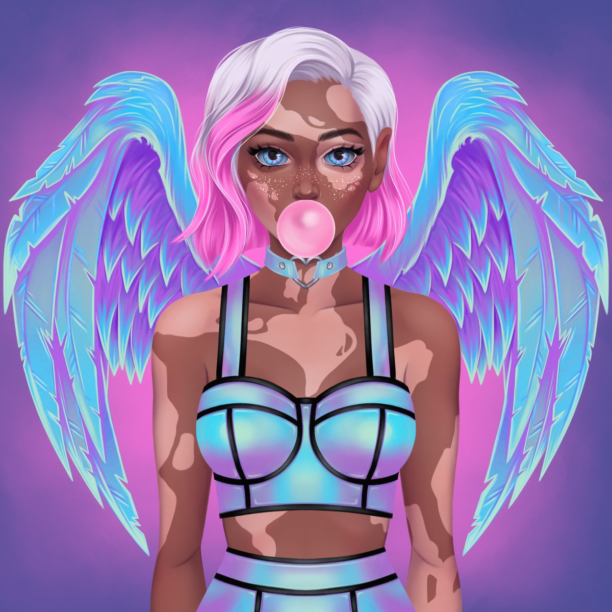 dominikhadl's tweet photo. @NFT 100%! I really like @AngelsOasisNFT and their artwork as well as the awesome team behind it. This one is my favorite so far. https://t.co/0N7MAMgyUR