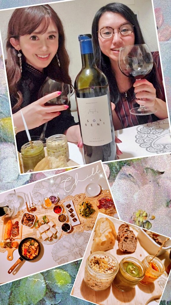 tomoflu's tweet image. ワイン物語concert、来月から無事に再開♪ありがたいことにお席は既に完売とのことで、嬉しさでいっぱいです！
ヘルシーな素敵おつまみをたくさん作ってきてくれた友人とワインタイム✨上品で華のある果実味溢れる ソルベニ(2015) に感動しながらのチルタイムは最高でした💕

#ワイン物語
#solbeni