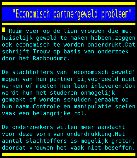 Economische onderdrukking