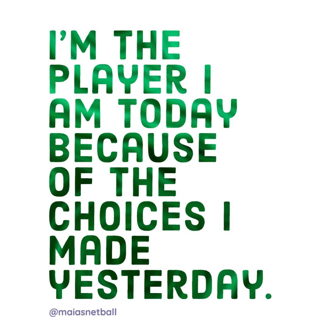 MaiasNetball's tweet photo. Question is...what player will you be tomorrow? #ItsDownToYOU https://t.co/WgvUbbuILa