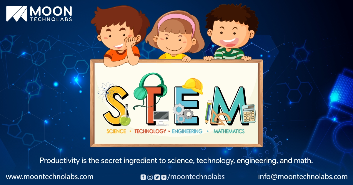 moontechnolabs's tweet photo. #Education is the pillar of character. On this #NationalSTEMDay, let's all bring awareness and educate children towards the disciplines of #science, #technology, #engineering &amp; #math. Happy National #STEMDay. #stemeducation #stemeducationforkids  #stemskill #MoonTechnolabs https://t.co/sPtIeGxnl5