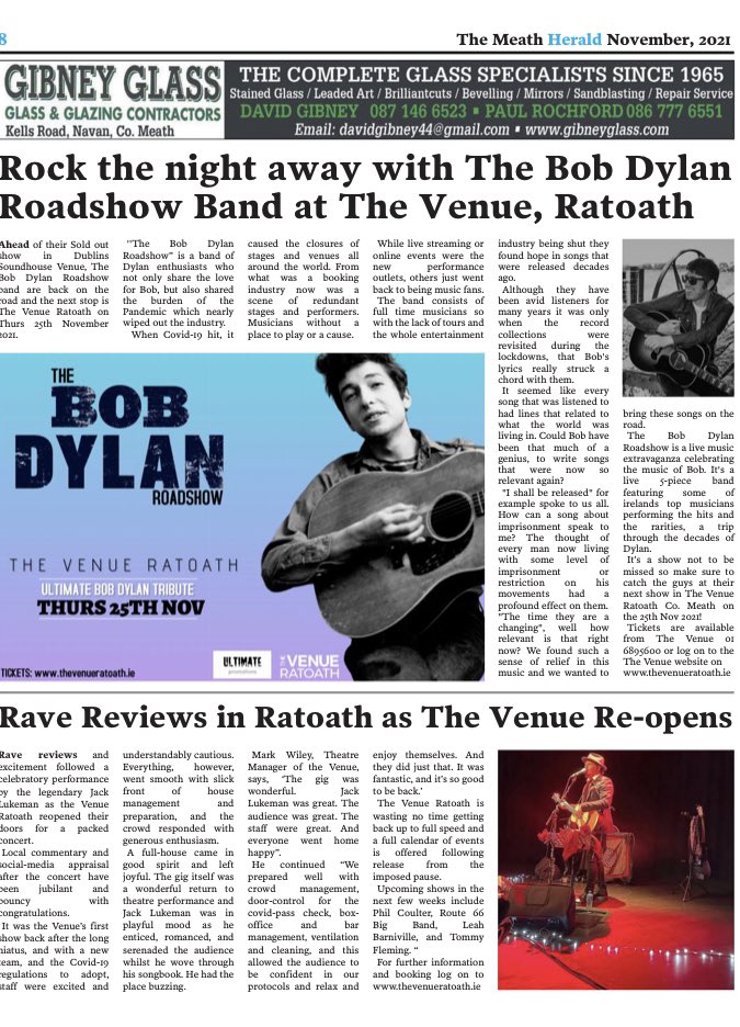The Bob Dylan Roadshow tweet media