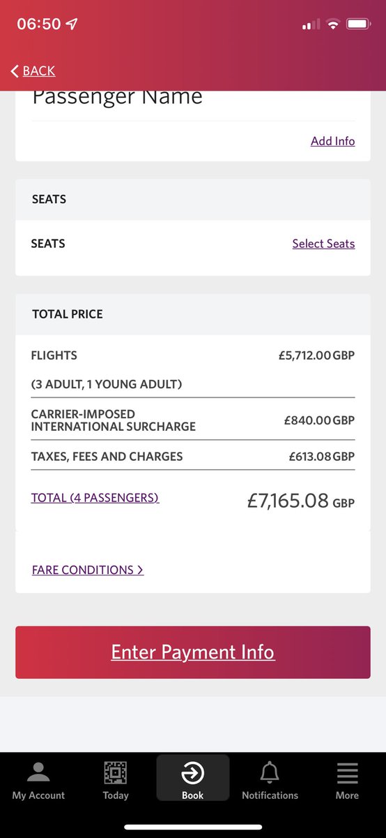 onelittleshep's tweet photo. Will prices to the US be inflated now that routes are open?  ‘Some Good Value flights out there ’ BA told you this morning… not sure they are being truthful… 4 Adults, Economy, Orlando Aug.22 - over £6k, Virgin Atlantic even higher…. Daylight Robbery. #BBCBreakfast https://t.co/gd5AccE4Dx