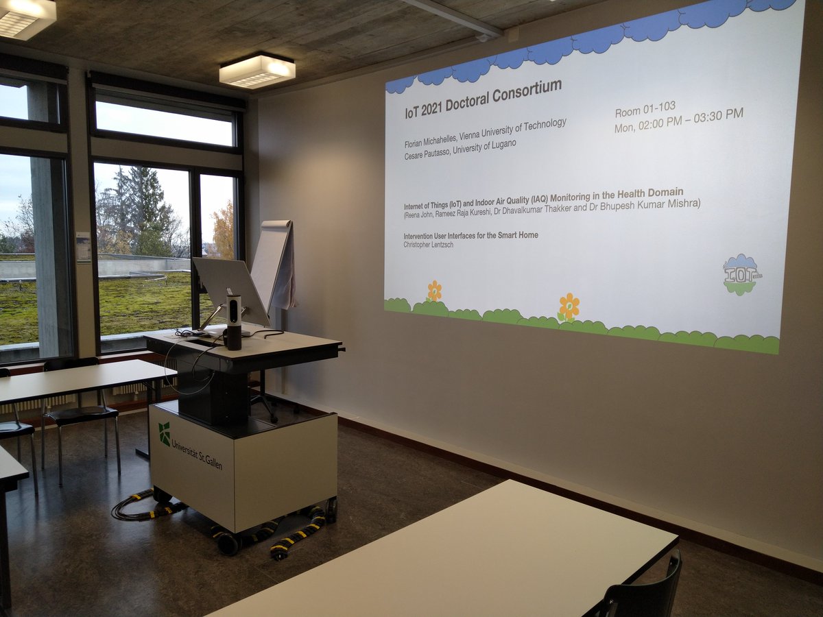 IoTConference23's tweet image. Doctoral Consortium on for this afternoon #IoT2021