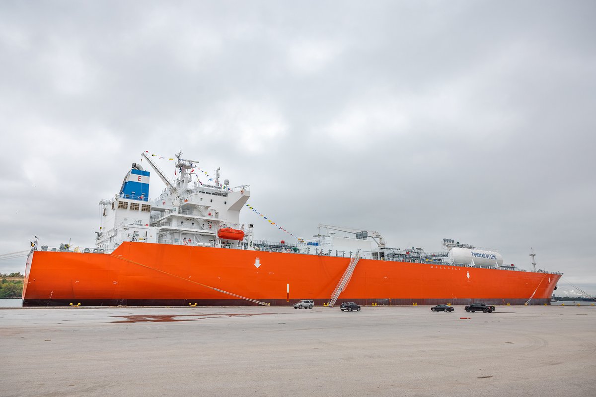 On November 4th we had the honour to celebrate the Naming of M/V #FlandersPioneer. 

The fully refrigerated gas carrier was named in the presence of the priest, Godmother, our CEO and the Executive Chairman.

We wish her fair winds and following seas!
