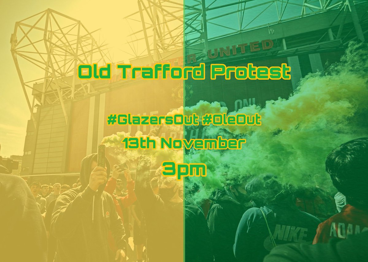 DembaSane13's tweet photo. It's time for this whole masquerade to end!
#Glasgow 
#GlazersOut 
#OleOutNow https://t.co/TTCQTGoLbs