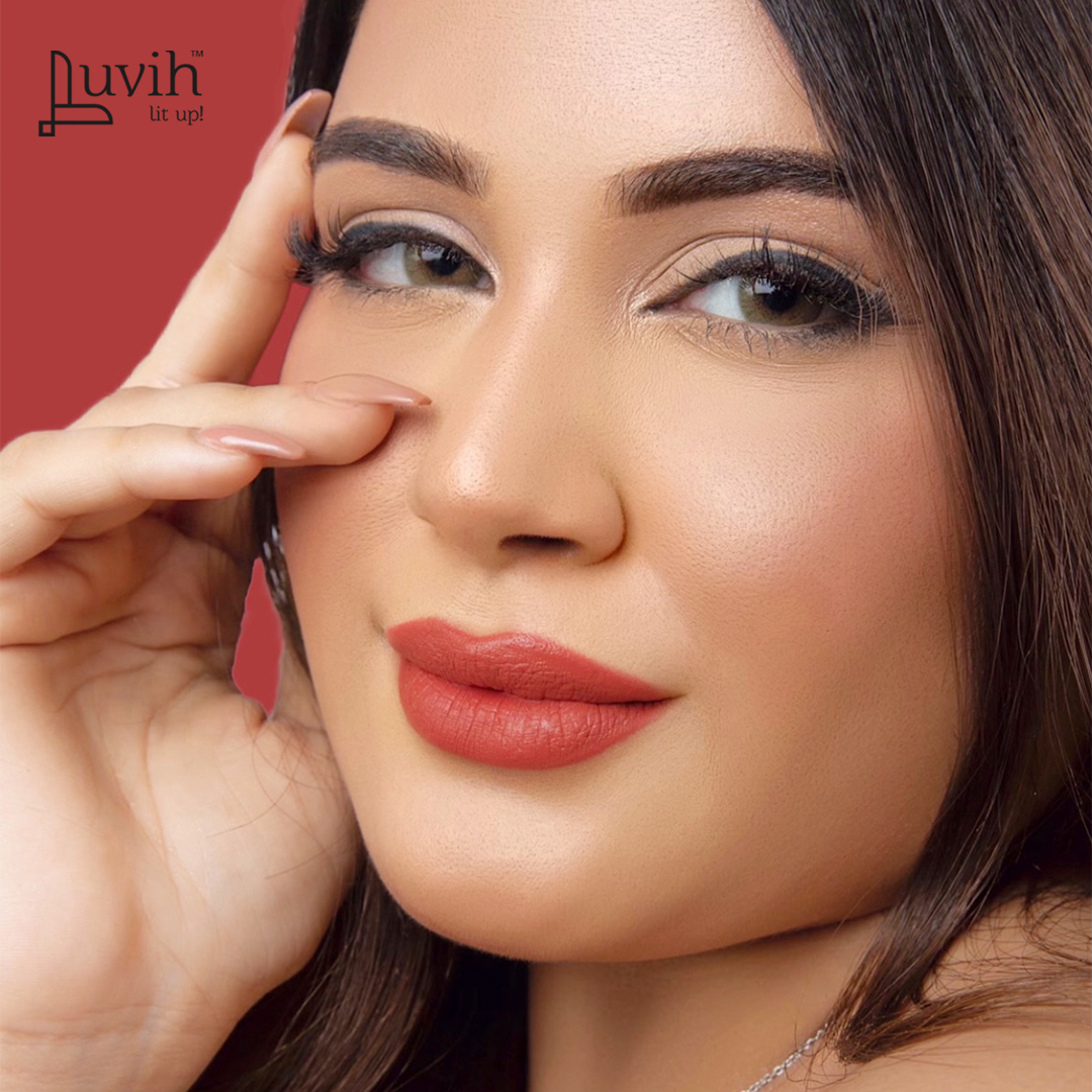 LuvihStore's tweet photo. One swipe to turn on the bold look. 

Say hola to the elegance with the all-new bold and creamy CAL X Gurishq-Hola. 

Shop now at the Luvih store.
https://t.co/u2wwq8xZ89

#lipstick #lipcolour #makeup #letsmakeup #lipstickshades #calmakeup #lipstickshades #makeupfan #lipshades https://t.co/7hiYqxG1sU