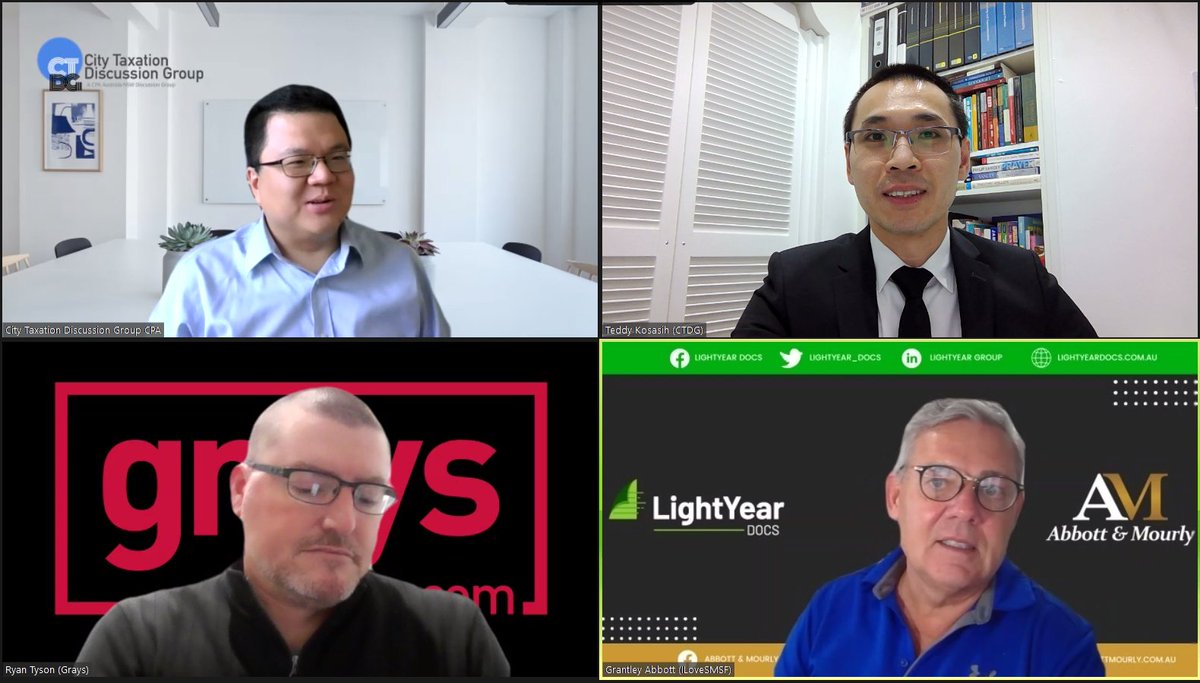 citytaxation's tweet photo. Our #togetherwemakeadifference journey continued @cpaaustralia @citytaxation w/ @grantabbott LightYear Docs discussed 'Latest SMSF &amp; Asset Protection Strategies' chaired by @TeddyK_FCPA @PMartinAdvisory &amp; @HenryKwok16 Greengate Advisory. Ryan Tyson, Grays for asset update! https://t.co/kK1MYtqxaf