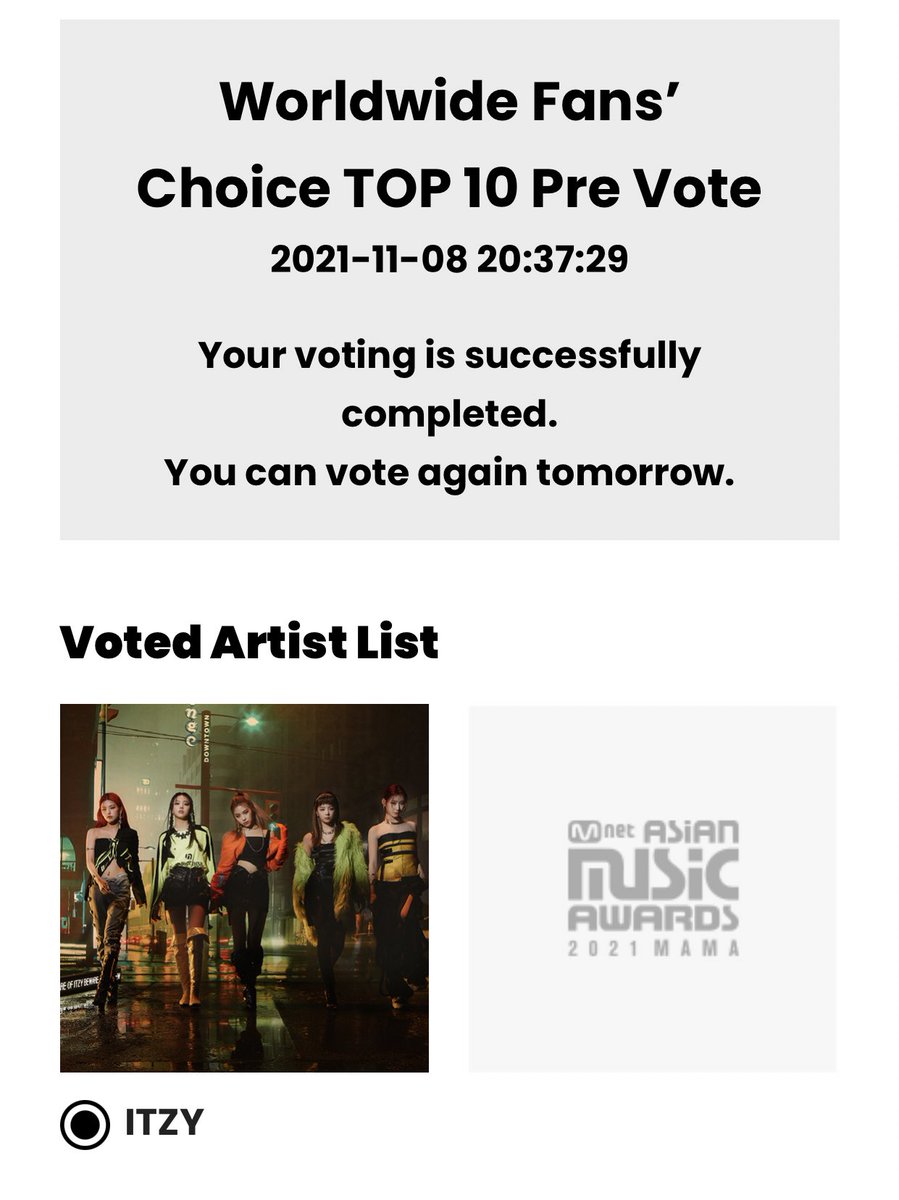 onlyforRyujin's tweet photo. [Day 5] This is my valid vote for today kindly retweet! 

Midzy don’t forget to vote for itzy on mwave website! 
🔗 https://t.co/Uqt9JKOeb3 

I vote for #itzy on #MAMAVOTE https://t.co/2m3Z2Sacqe
