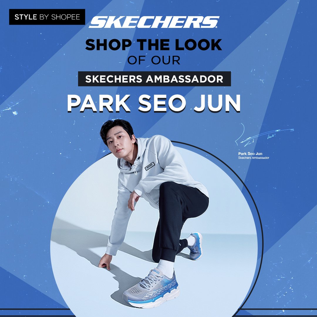 ShopeeMY's tweet photo. Shop now to catch Skechers' awesome deals up to 70% Off & you can even get to enjoy extra 10% off when you buy in 2! ALSO: Visit Skechers' Shopee Mall store to shop for the look of Park Seo Jun 😎: https://t.co/yj6T1uPjN8
*Terms & Conditions apply.
#StyleByShopee #ShopeeMY https://t.co/Ua1aGqZfiy