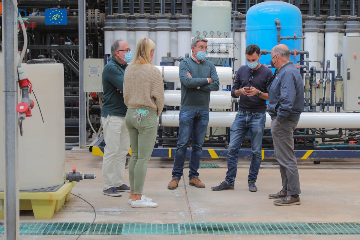 lifedesirows's tweet photo. Sustainable technology for the #Mediterraneo
 
@lifedesirows develops an industrial process of #circulareconomy with zero liquid discharge, giving use to all salts and maximizing the reuse of water for #irrigation

+info: https://t.co/E94BsfF8qG https://t.co/bqn35mD1pK