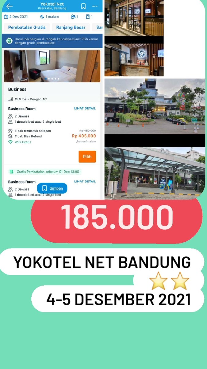 lucyhidayati's tweet photo. Promo nih guys bandung 150rb ajah.. yokotel net bandung, 4-5 desember 2021 https://t.co/Oxba2jBlPB