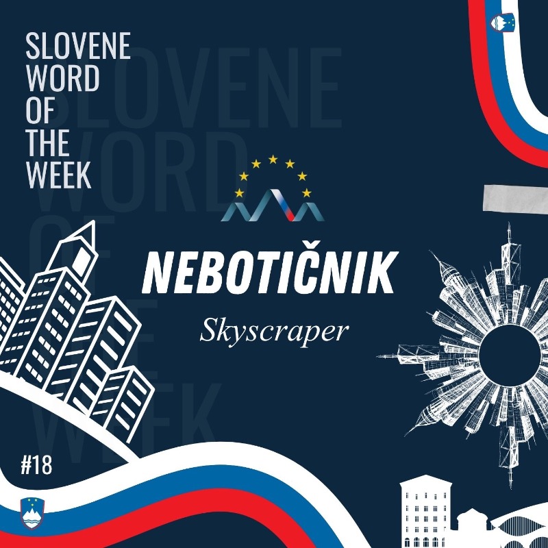 EUInterpreters's tweet photo. #nebotičnik is our #SloveneWordOfTheWeek 🏙️✨
Did you know that this word is also the name of one of Ljubljana's most recognisable landmarks? Swipe 👉 to find out more 😄
Join us each Monday to learn a new word in Slovenian!
#BesedaTedna @slovenia