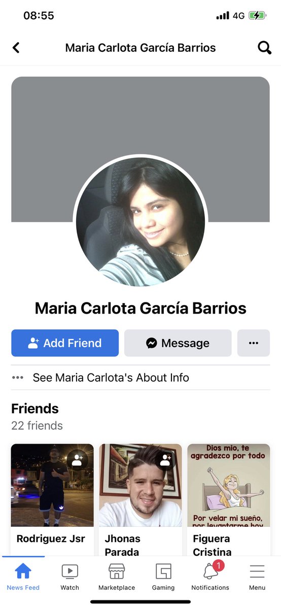 Esta mujer colombiana es una estafadora.