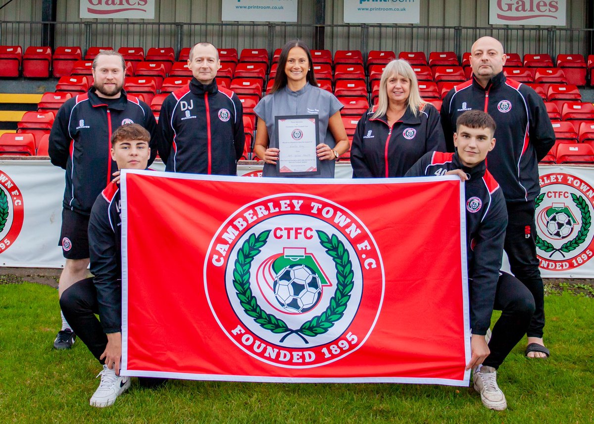 CamberleyTownFC's tweet photo. Sponsorship News | 🚨📰🗞

We are delighted to confirm that Goodwood Spinal Health has become one of our pitch side sponsors at Krooner Park.

Welcome to the team guys! Your support is much appreciated.

Visit there website https://t.co/3IzFoBWwNX

#TogetherAsOne #Community https://t.co/IyNfzvTgJ6