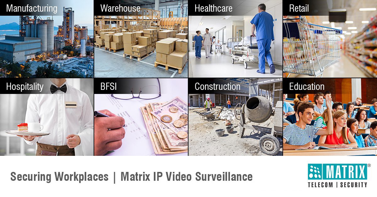 Matrix_SATATYA's tweet photo. Matrix #IPCameras are used in different scenarios – from regular surveillance to data analysis, it optimizes processes in various industries and is the right choice to strengthen your #Security
Know more: https://t.co/OliRAZjEeS
Inquire: https://t.co/UR3K5VmYvQ
#MatrixComsec https://t.co/WoDvNYXDBG