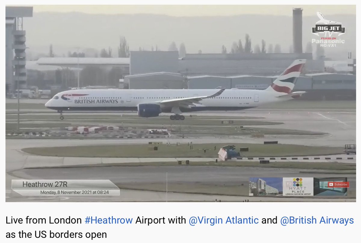 Cptchalkywhite's tweet image. Awesome coverage from the @BigJetTVLIVE team this morning 👏👏👏

Great that the #BA1 #VR3 simultaneous departure coincided with the resumption of @British_Airways #A380 passenger ops ✈️