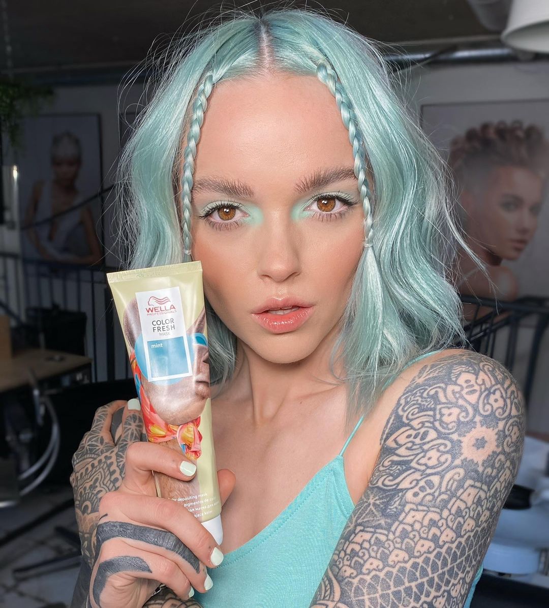 WellaPro's tweet photo. Did you hear?! π Our #ColorFreshMask range is now available in the US π
Get that #WellaMint look now π¨ Shop via the link: https://t.co/MzjudIewmf π #AskForWella #MakeChange
.
Creation by James Earnshaw β¨ https://t.co/jR6bn6TkqC